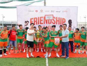 CHÚC MỪNG ĐỘI BÓNG KHASERVICE ĐÃ GIÀNH CÚP VÔ ĐỊCH TẠI FRIENDSHIP LEAGUE 2024 